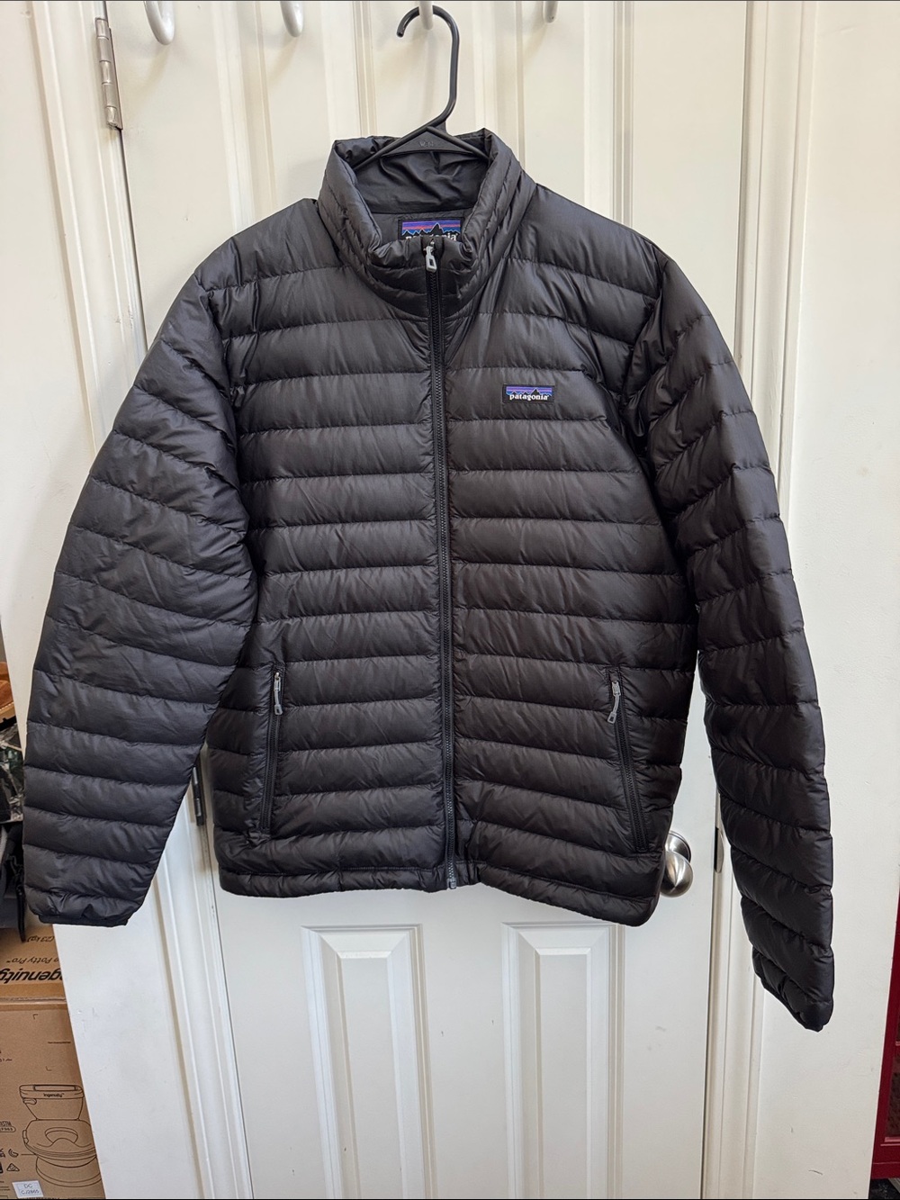 Patagonia Men’s Black Quilted Down Puffer Jacket